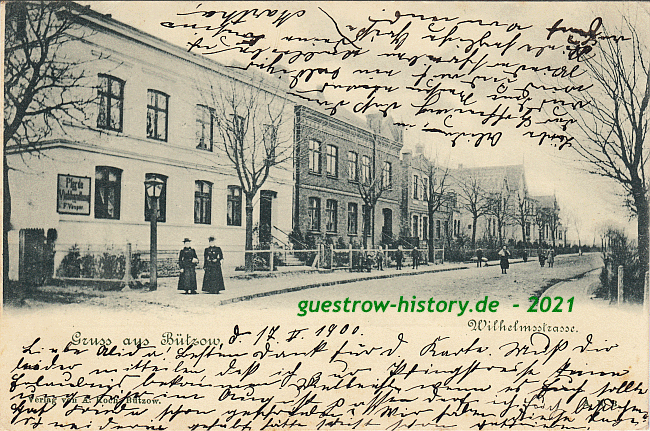 1900 - Bützow - Wilhelmstrasse