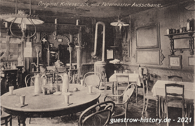 1912 - Güstrow - Altdeutsche Bierstube Kniesenack