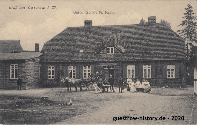 1920 - Tarnow - Gastwirtschaft Fr. Kasten