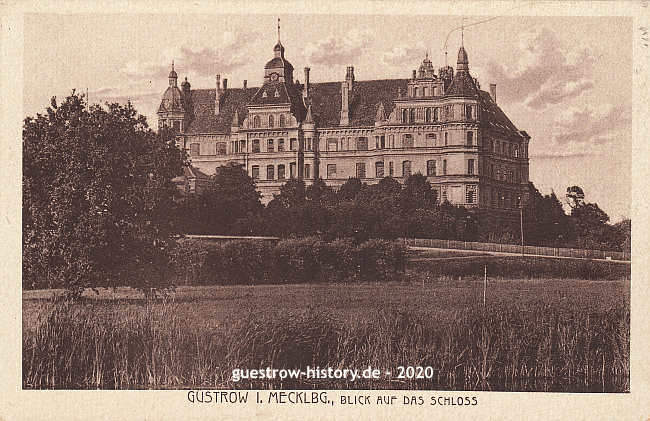 1927 - Blick auf das Schloss
