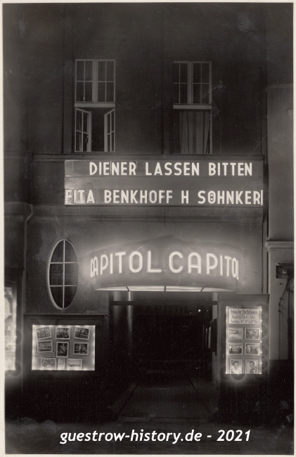 1936 - Güstrow - Kino Capitol