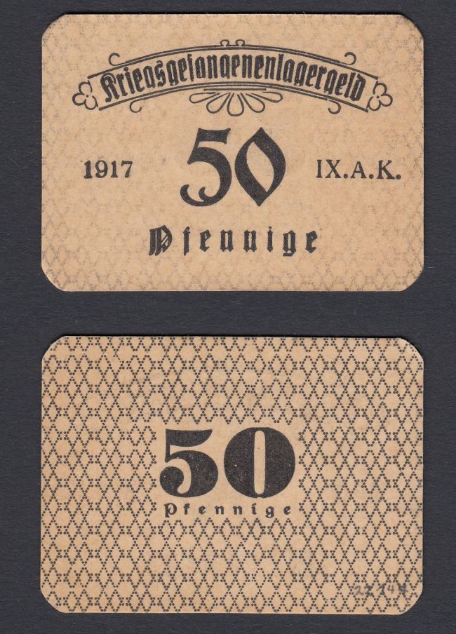 50 Pfennig, 1917