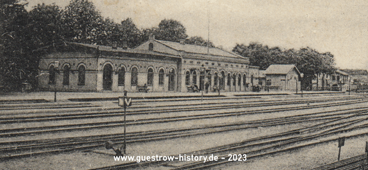 1901 Schwaan Bahnhof