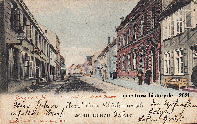 1903 - Bützow - Lange Strasse