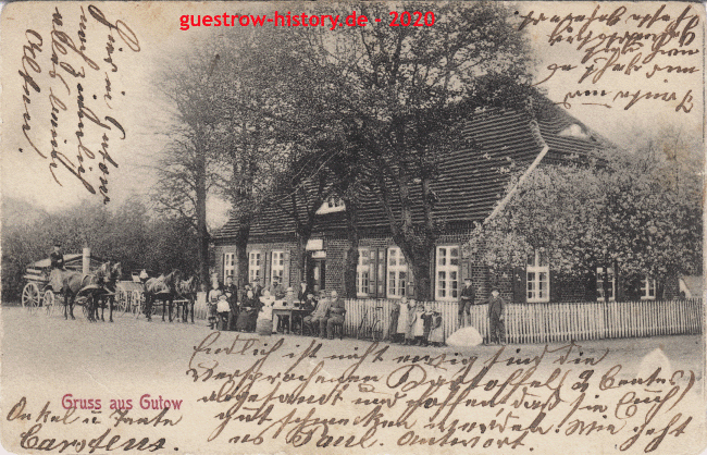 1903 - Güstrow - Gutow - Gastwirtschaft