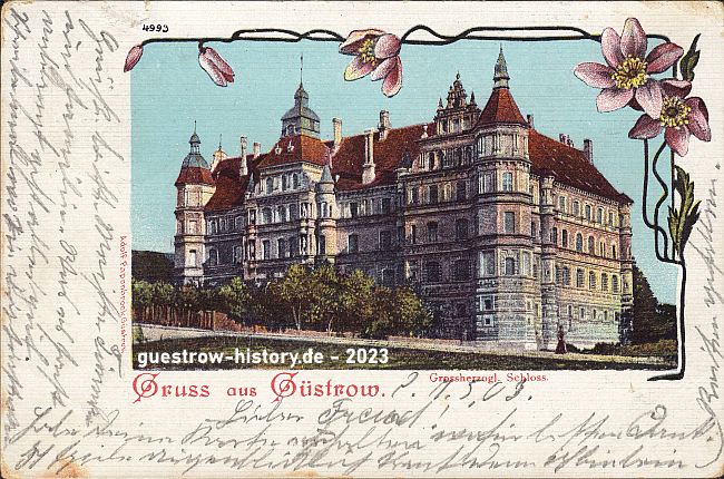 1903 - Güstrow - Schloss