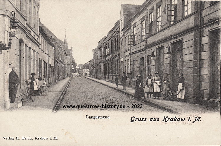 1904 - Krakow am See - Langestrasse