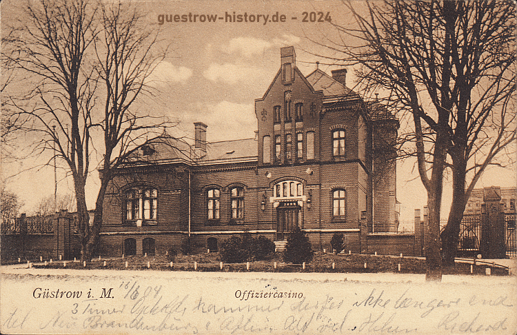 1904 - Güstrow - Offiziercasino