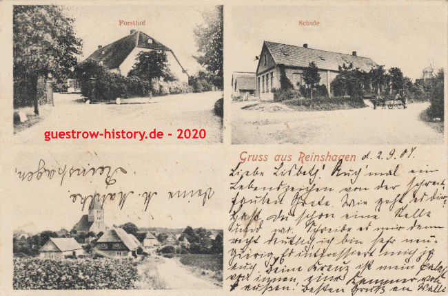 1904 - Reinshagen - Dorfansichten