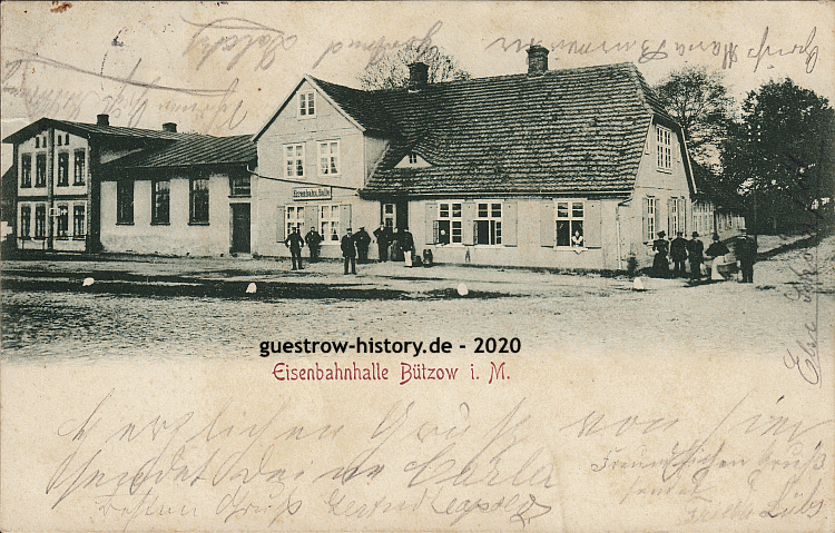 1905 - Bützow - Eisenbahnhalle