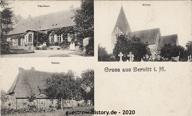 1909 - Bernitt - Dorfansichten