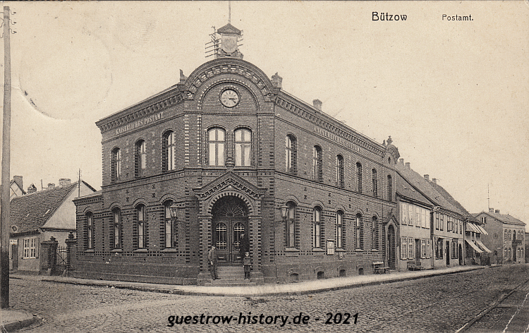 1909 - Bützow - Postamt