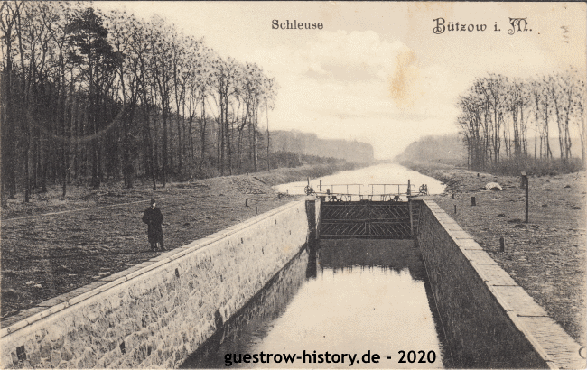 1909 - Schleuse Bützow-Güstrow-Kanal
