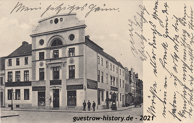 1910 - Güstrow - Markt