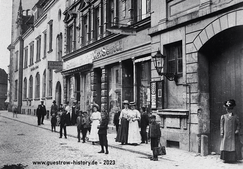 1910 - Güstrow - Pferdemarkt