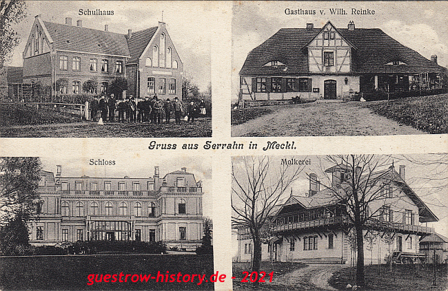 1910 - Serrahn - Dorfansichten