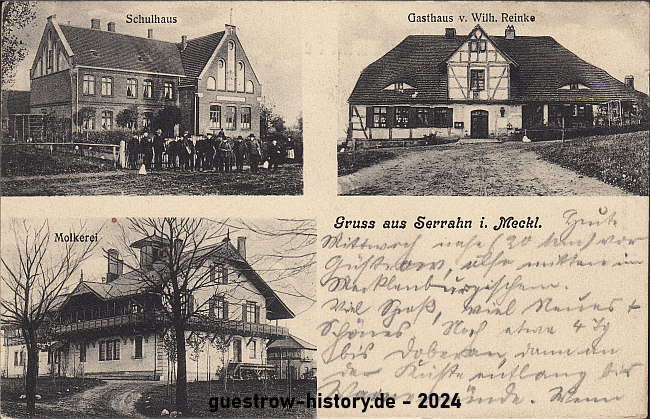 1910 - Serrahn - Dorfansichten