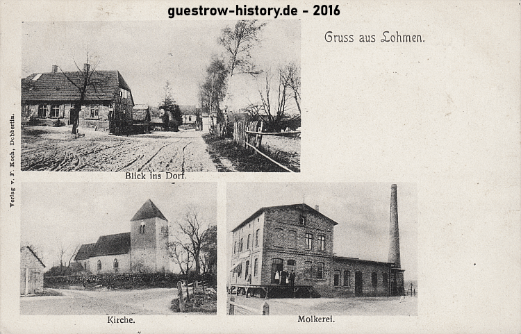 1911 - Lohmen - Dorfansichten