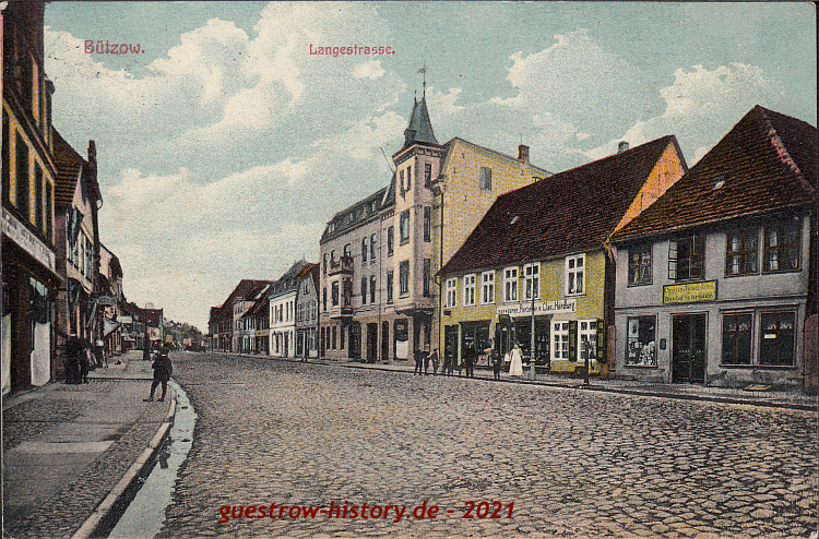 1912 - Bützow - Langestrasse