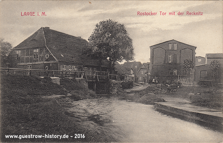 1912 - Laage - Rostocker Tor