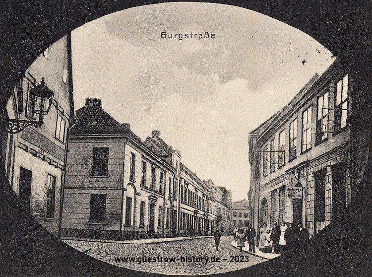 1912 - Güstrow - Burgstrasse