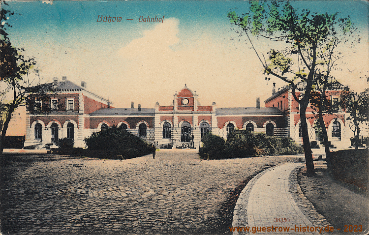 1913 Buetzow Bahnhof RR 38350