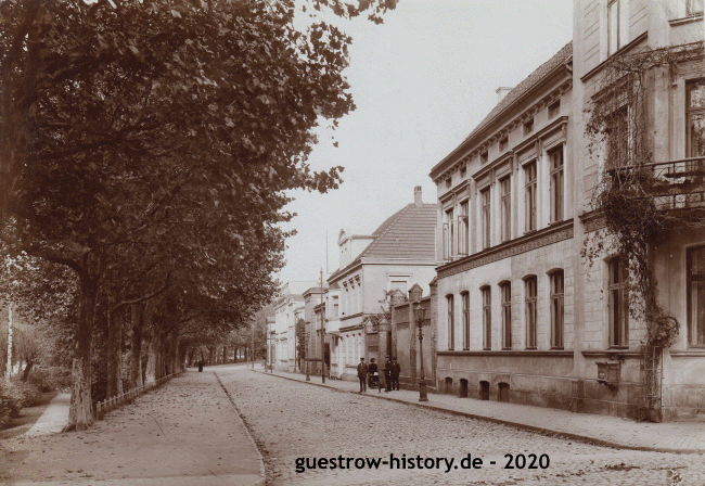 1914 - Güstrow - Neue Wallstrasse