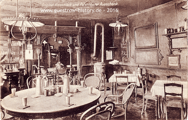 1915 - Güstrow - Altdeutsche Bierstube Kniesenack