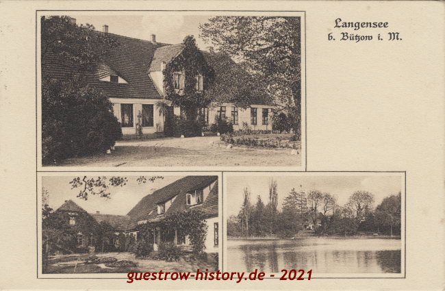 1915 - Langensee - Gutshaus
