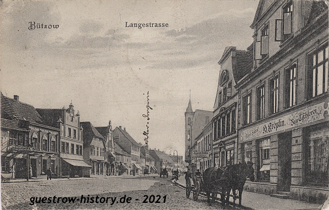 1916 - Bützow - Langestrasse