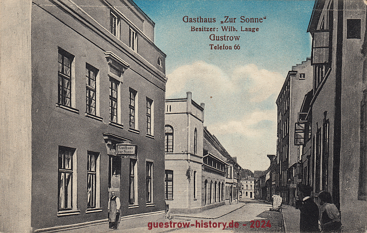 1916 - Güstrow - Gasthaus zur Sonne