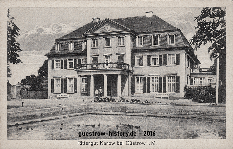 1916 - Karow - Gutshaus