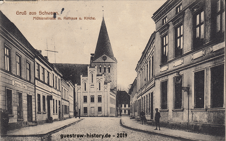 1916 Schwaan Mühlenstrasse