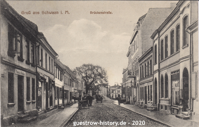 1917 - Schwaan - Brückenstrasse