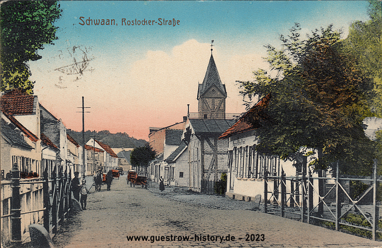 1917 - Schwaan - Rostocker Strasse