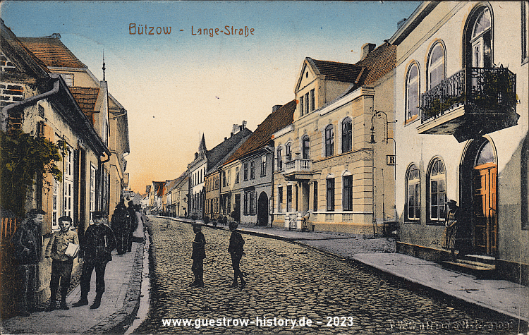 1918 - Bützow - Lange Strasse