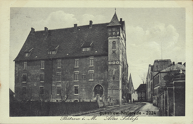 1918 - Bützow - Altes Schloss