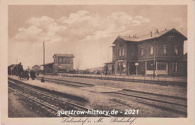 1918 - Lalendorf - Bahnhof