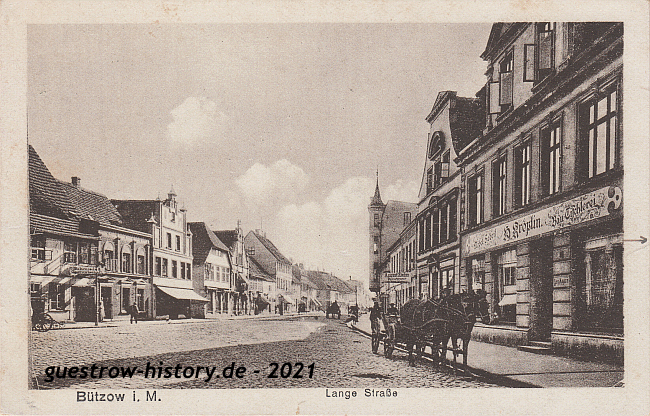 1919 - Bützow - Lange Strasse