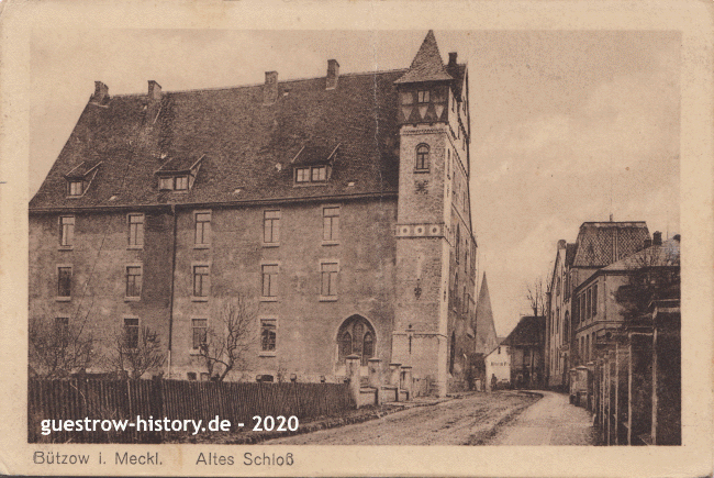 1920 - Bützow - Altes Schloss