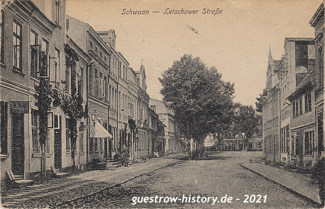 1924 - Schwaan - Letschower Strasse