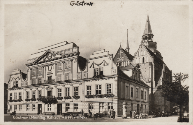 1931 Rathaus Pfarrk Goldiner