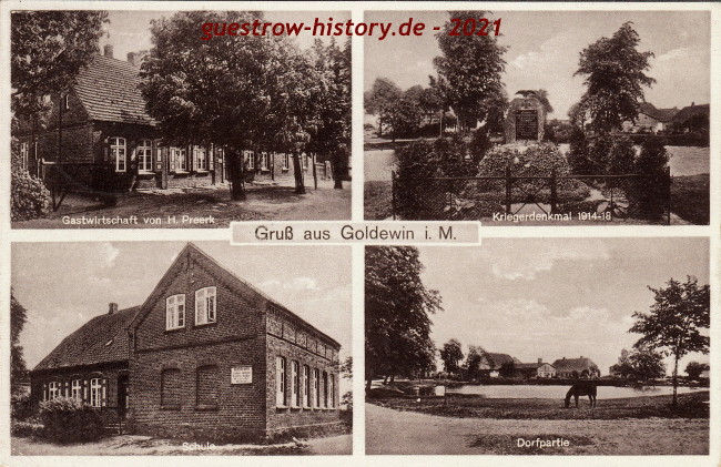 1932 - Goldewin - Dorfansichten