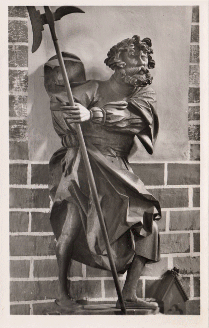 1935 - Güstrow - Dom - Apostelfigur Judas Thaddäus