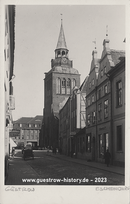 1935 - Güstrow - Domstrasse