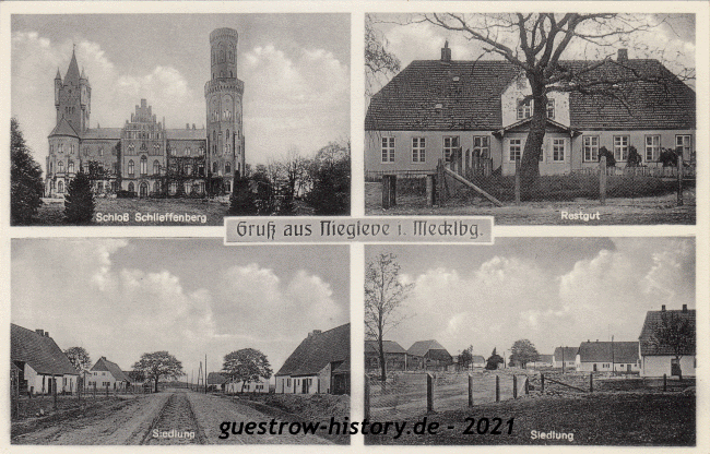1935 - Niegleve - Dorfansichten