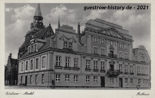 1940 - Güstrow - Rathaus