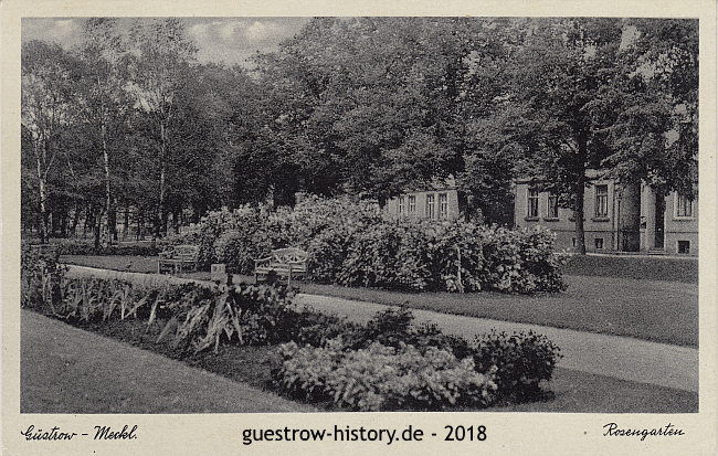 1942 - Rosengarten und Bleicherstrasse