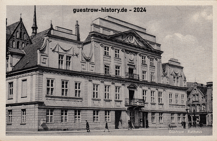 1954 - Güstrow - Rathaus