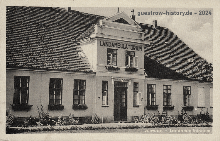 1955 - Schwaan - Landambulatorium